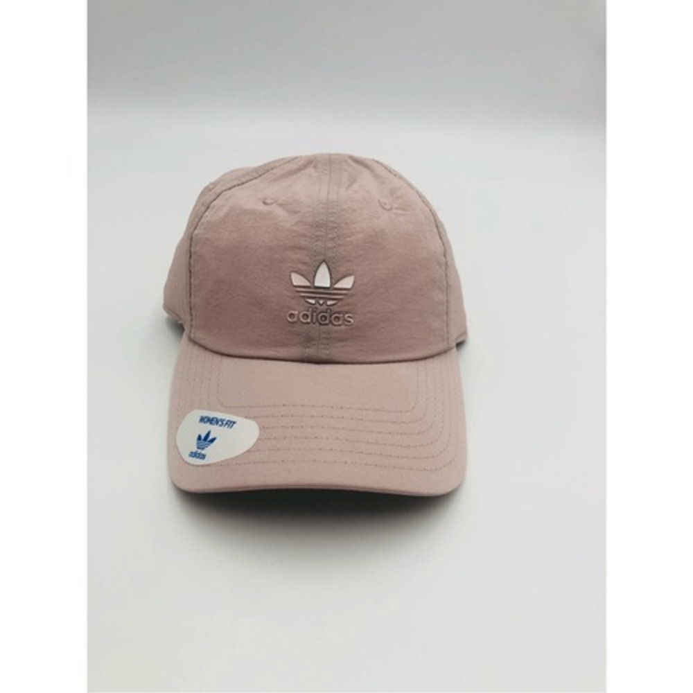 Adidas Originals Womens‎ Baseball Cap Pink Mauve Nylon Trefoil Hat LP6629 OSFW